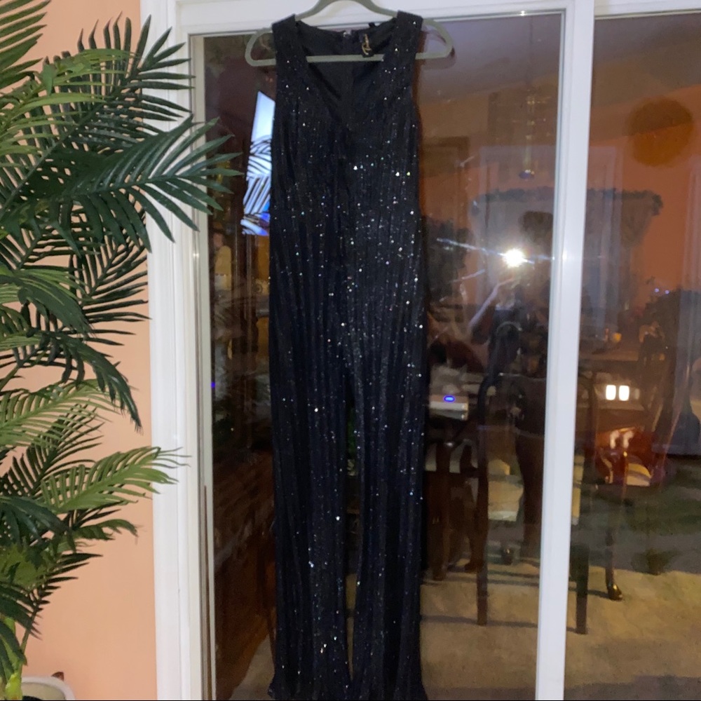 Dressy Glitter Jumpsuit
